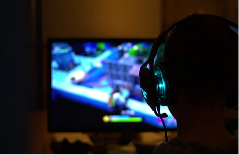 playing fortnite