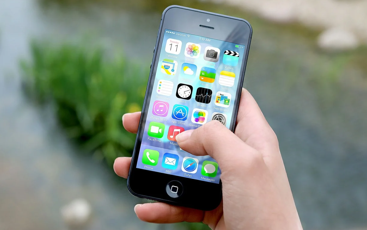 iPhone homescreen